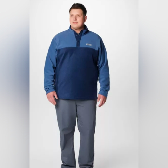 Columbia Men's Steens Mountain Half Snap II Fleece Pullover size L - Picture 1 of 8